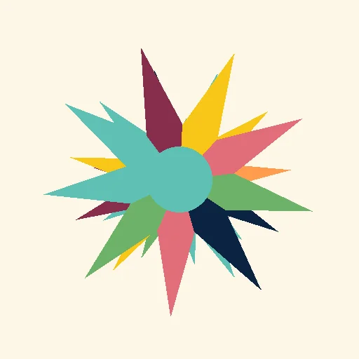 Detailed peacock rangoli design